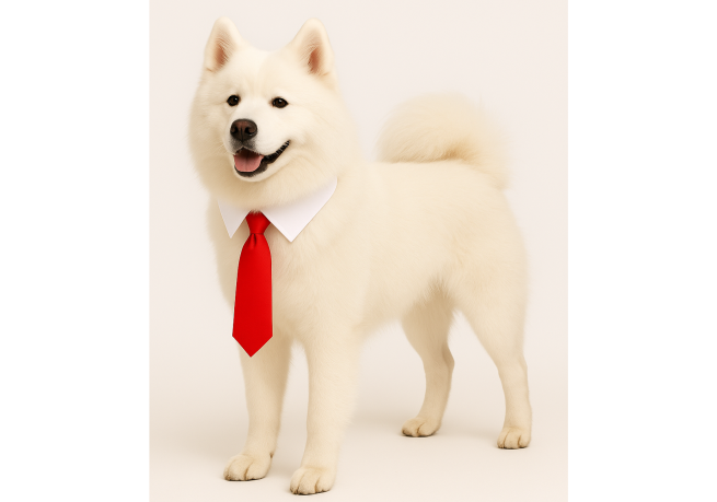 Белоснежный пес Беляш стал новым героем бренда «М.Видео-Эльдорадо» Белоснежный пес Беляш стал новым героем бренда «М.Видео-Эльдорадо»