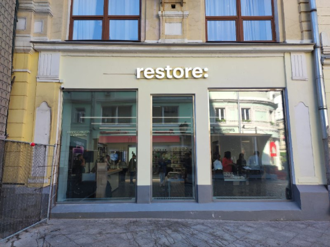 Сеть restore: объявила об изменении концепции магазинов и фирменного стиля (Фото) Сеть restore: объявила об изменении концепции магазинов и фирменного стиля (Фото)