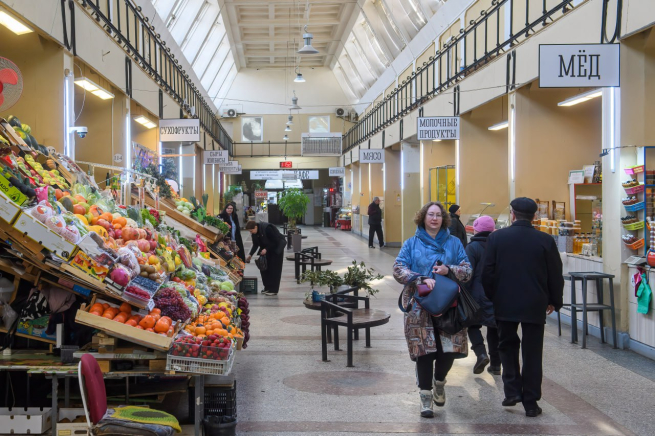 В Петербурге реставрируют старейший рынок В Петербурге реставрируют старейший рынок