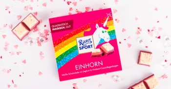 Шоколадки с единорогом «обвалили» сайт RitterSport Шоколадки с единорогом «обвалили» сайт RitterSport