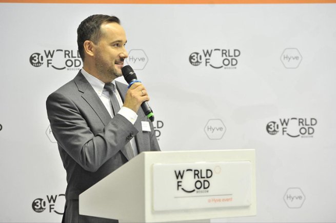 Александр Ежов, WorldFood Moscow 2024: Как привлечь на выставку зарубежные компании? Александр Ежов, WorldFood Moscow 2024: Как привлечь на выставку зарубежные компании?