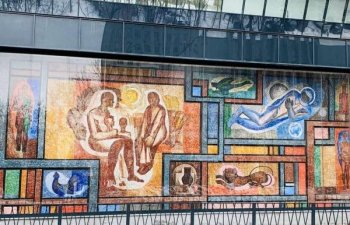 Завершена реставрация исторического панно «Моя Родина» в МФК «Щёлковский» Завершена реставрация исторического панно «Моя Родина» в МФК «Щёлковский»