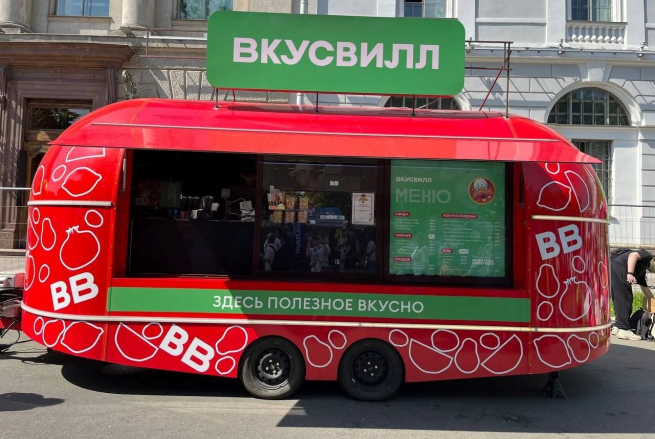 «ВкусВилл» организовал торговлю на колесах «ВкусВилл» организовал торговлю на колесах