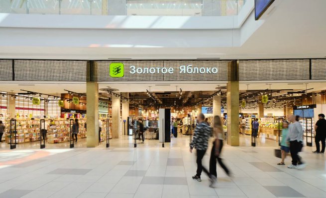 Сеть «Золотое Яблоко» открыла флагманский магазин в Астане Сеть «Золотое Яблоко» открыла флагманский магазин в Астане