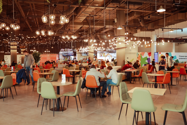 Число корнеров на фуд-холлах в сети «Место встречи» за полгода увеличилось на треть Число корнеров на фуд-холлах в сети «Место встречи» за полгода увеличилось на треть