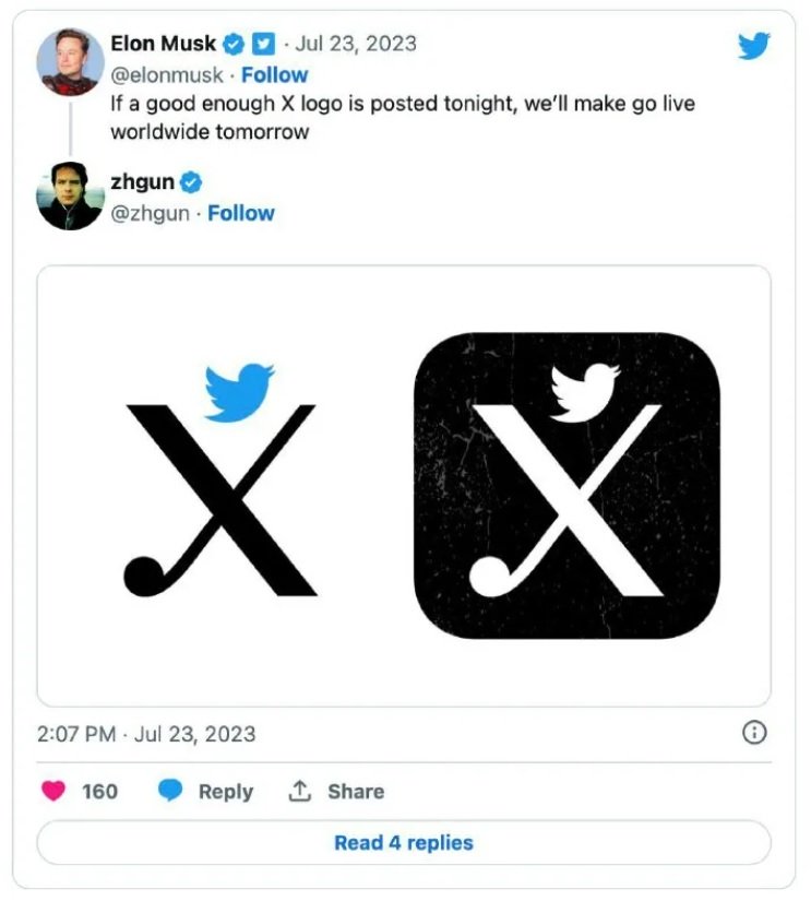 Twitter сменит логотип