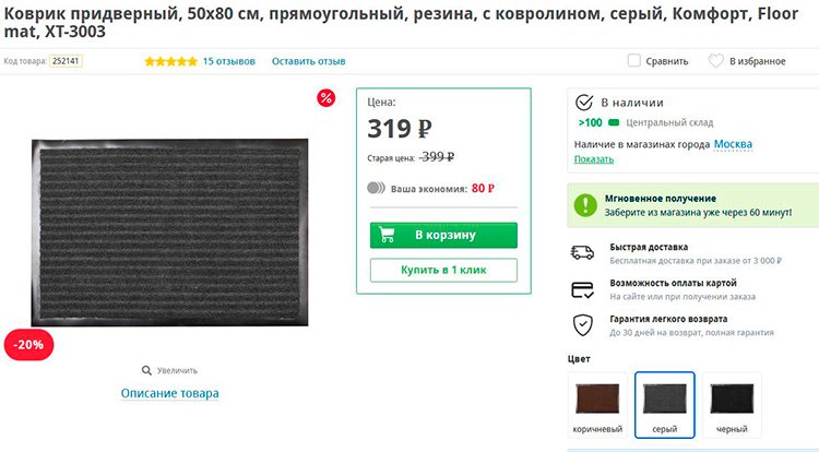 Оптимизация карточки товара: как сделать хороший вариант для SEO и покупателей Оптимизация карточки товара: как сделать хороший вариант для SEO и покупателей